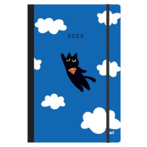 Next ημερολόγιο 2026 Trends Super cat ημερήσιο flexi με λάστιχο 14x21εκ.