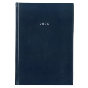 Next ημερολόγιο 2026 basic ημερήσιο δετό μπλε 17x25εκ.  Δυνατότητα εκτύπωσης