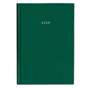Next ημερολόγιο 2026 classic ημερήσιο δετό πράσινο 12x17εκ. Δυνατότητα εκτύπωσης