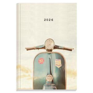 Next ημερολόγιο 2026 Gallery Vespa ημερήσιο δετό 12x17εκ.