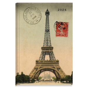 Next ημερολόγιο 2026 Gallery Eiffel ημερήσιο δετό 12x17εκ.