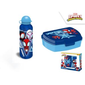 Σετ φαγητοδοχείο - παγούρι Spidey 8x22xΥ8εκ. 500ml
