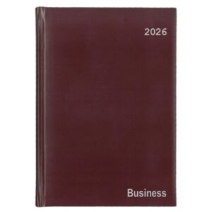 Next ημερολόγιο 2026 business xxl ημερήσιο δετό μπορντώ 24x34εκ.