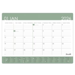 Next πλάνο 2026 μηνιαίο γραφείου Υ25x35εκ.