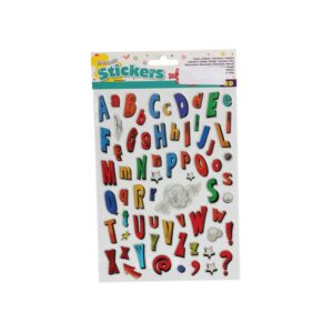 Αυτοκόλλητα 3D γράμματα Υ21x15εκ.