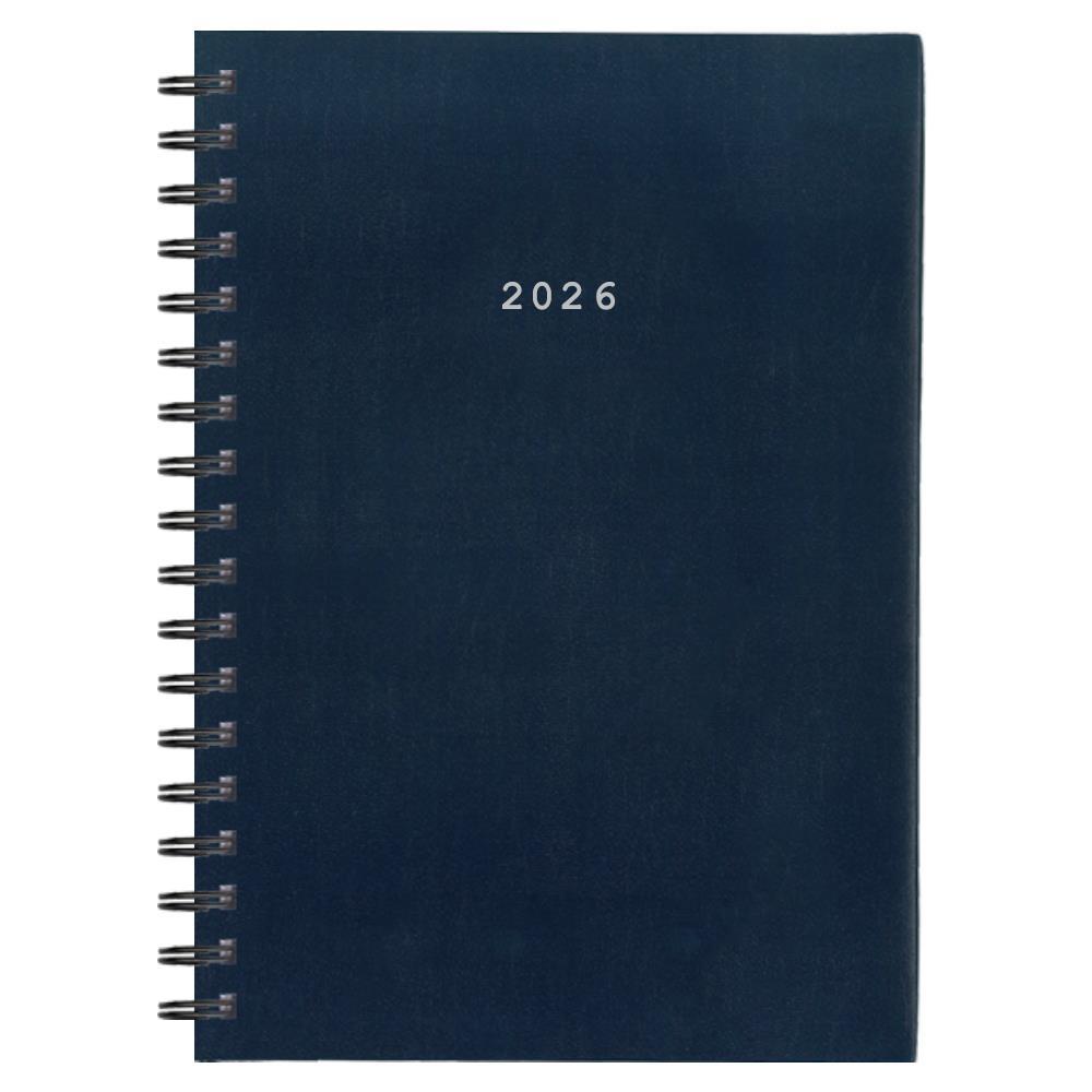 Next ημερολόγιο 2026 basic xl ημερήσιο σπιράλ μπλε 21x29εκ. Δυνατότητα εκτύπωσης