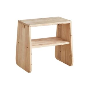 Έπιπλο πολλαπλών χρήσεων Nextdeco Natural μασίφ ξύλο 43,5x45x33εκ.