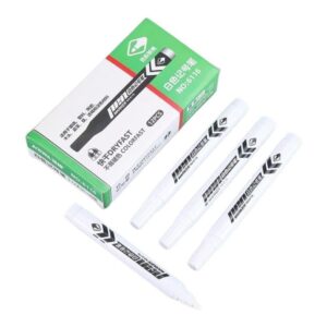 Μαρκαδόροι ακρυλικοί λευκοί σετ 10τμχ.