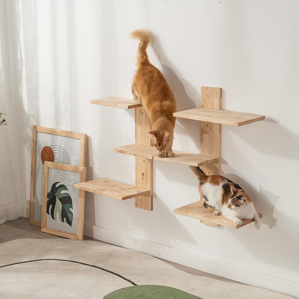 Ράφια αναρρίχησης Nextdeco Natural μασίφ ξύλο Υ150x68x31,8εκ. - Image 2