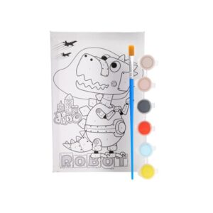 Καμβάς ζωγραφικής με νερομπογιές Next ρομποτ Υ29,5x19,7x1,7εκ.