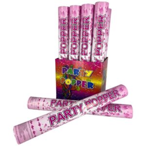 Φαντασμαγορικός κύλινδρος μεταλλιζέ ροζ 40εκ.