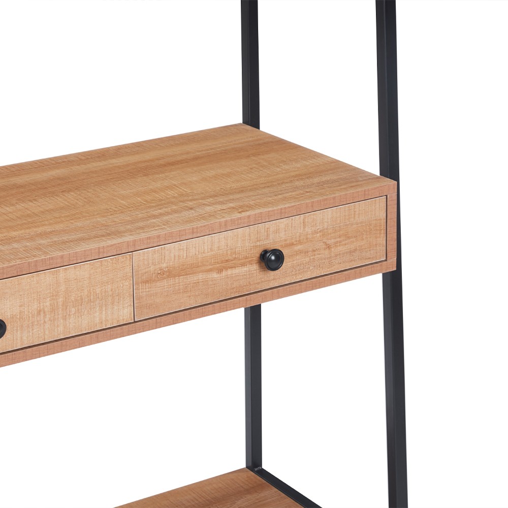 Κρεμάστρα ρούχων Nextdeco Υ169x84x40εκ δύο συρτάρια. - Image 3