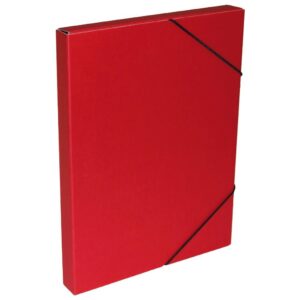 Next κουτί με λάστιχο classic κόκκινο Υ33.5x25x3εκ.