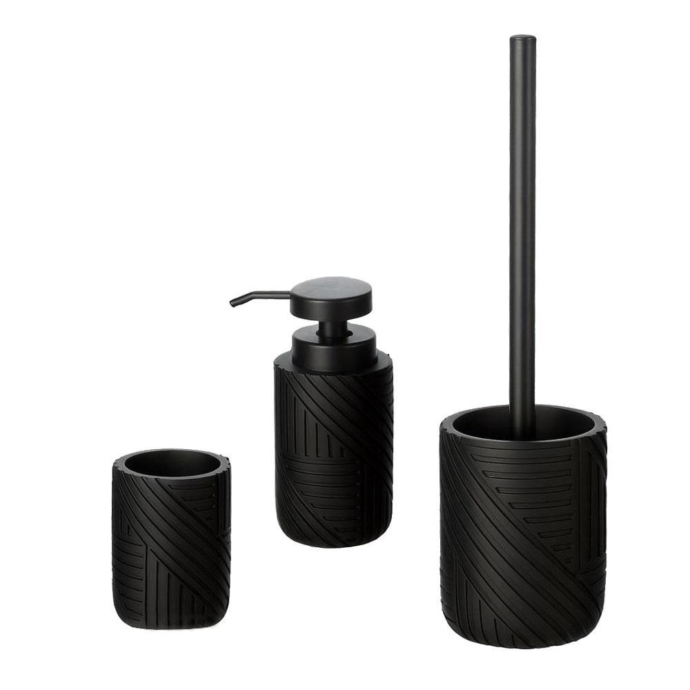 Σετ αξεσουάρ μπάνιου Nairobi πλαστικό 3 τεμαχίων