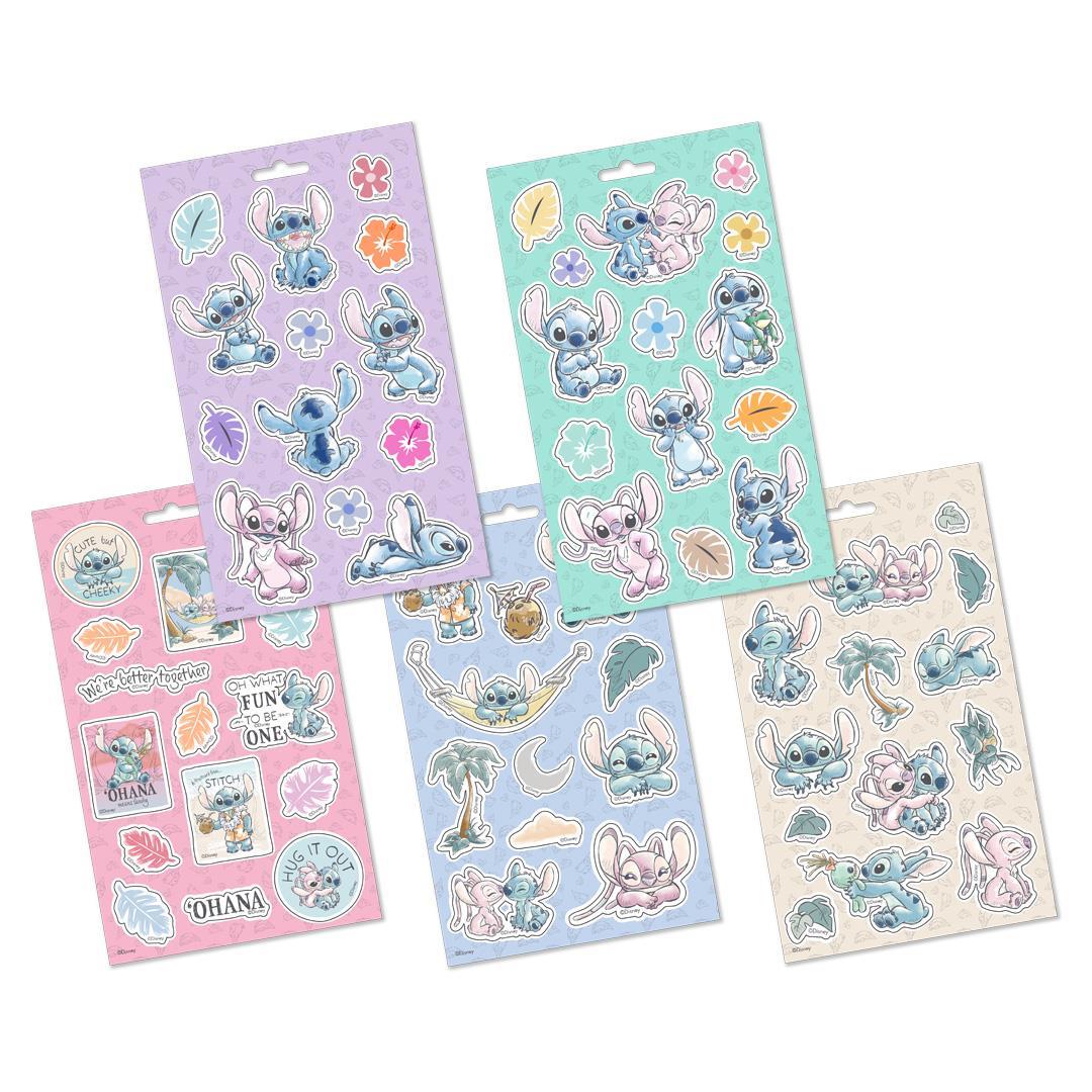 Σετ αυτοκόλλητα Stitch Υ15x25εκ.