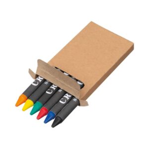 Κηρομπογιές σετ 6 τεμαχίων.