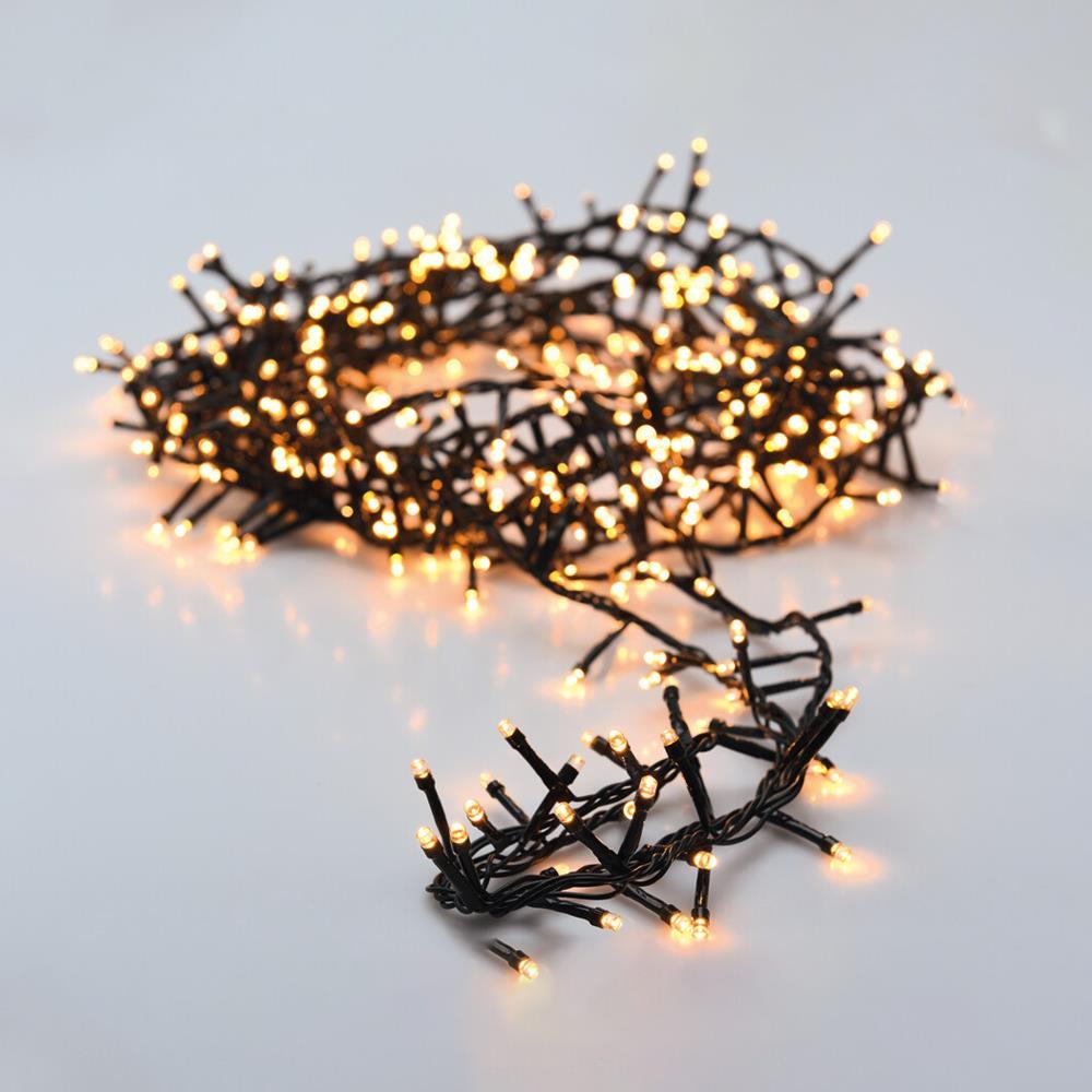 Χριστουγεννιάτικα φωτάκια 1200 θερμά λευκά LED 24μ