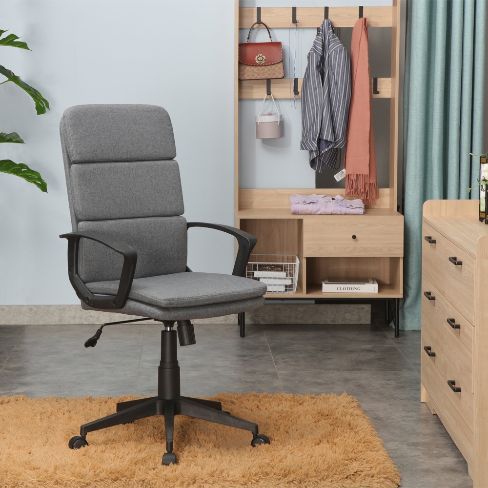 Καρέκλα γραφείου Nextdeco γκρι Υ107,5-117,5x65.5x64,5εκ. - Image 4