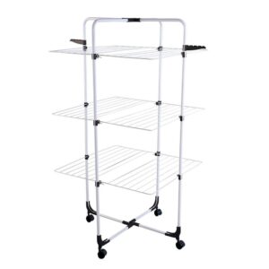 Πτυσσόμενη απλώστρα ρούχων 3 επιπέδων Y137x71εκ.