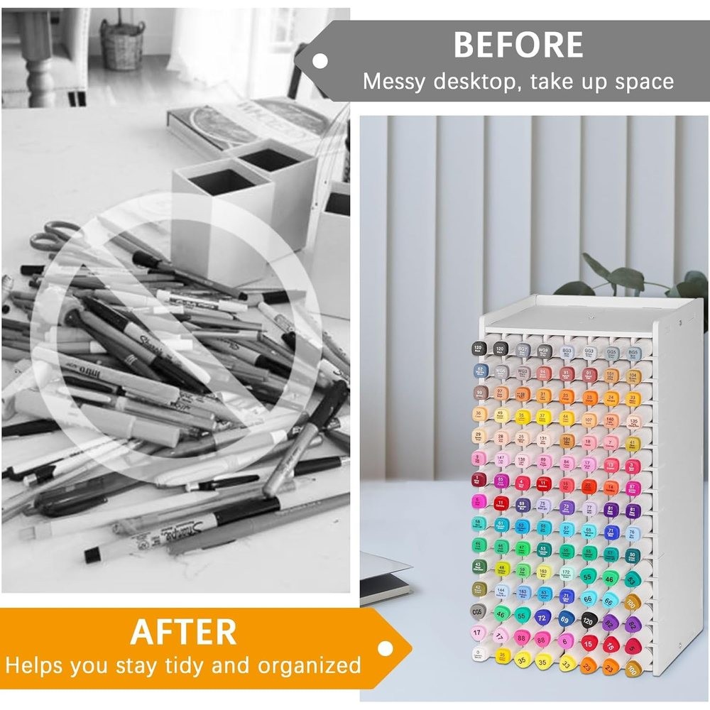 Θήκη οργάνωσης μαρκαδόρων 120 θέσεων - Image 3