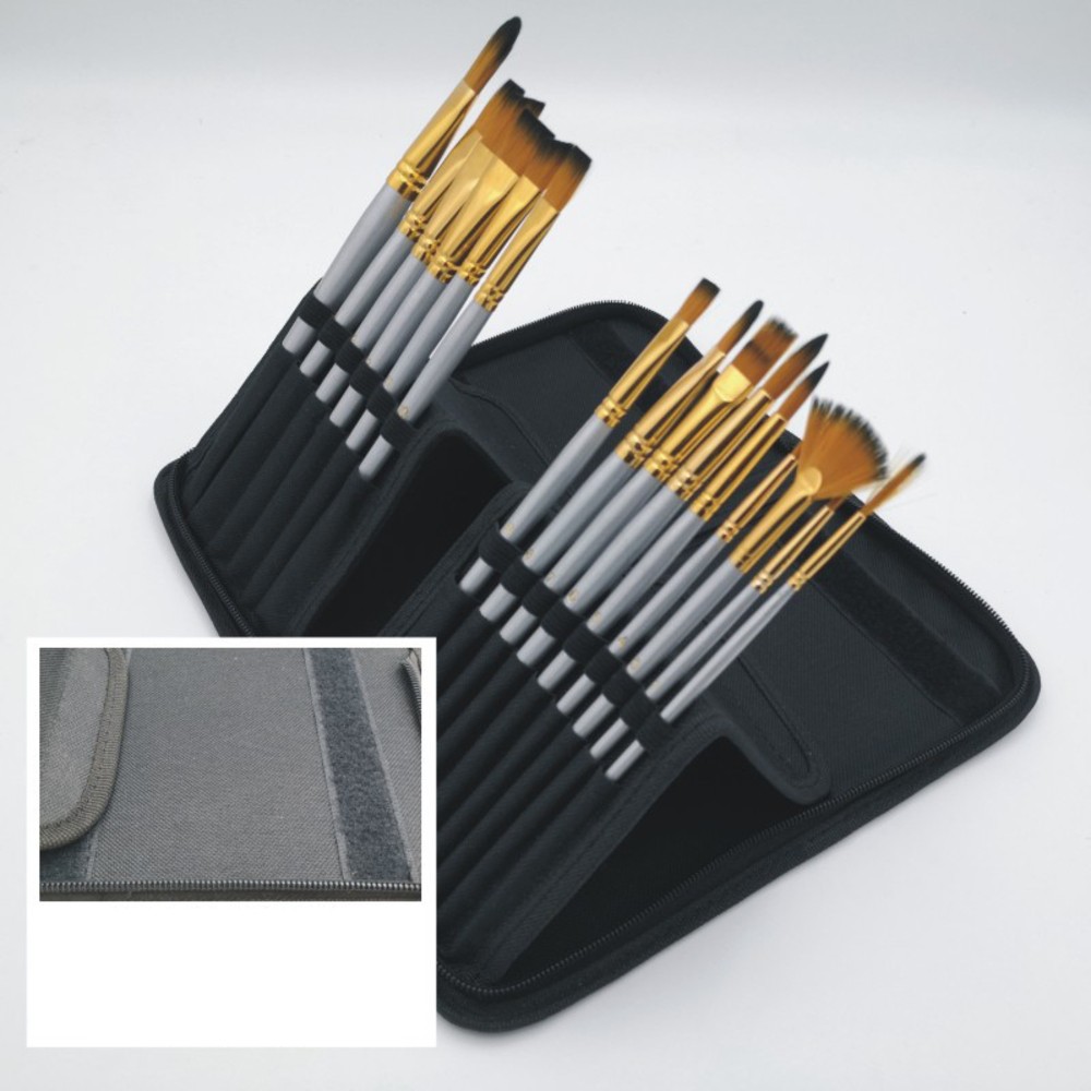Θήκη πινέλων ζωγραφικής 15τμχ 37,5x13,8εκ. - Image 2