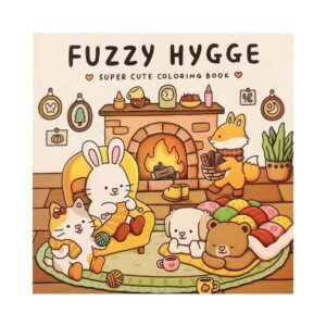 Colouring book Βιβλία χρωματισμού Fuzz 21x21εκ., 44 φύλλα