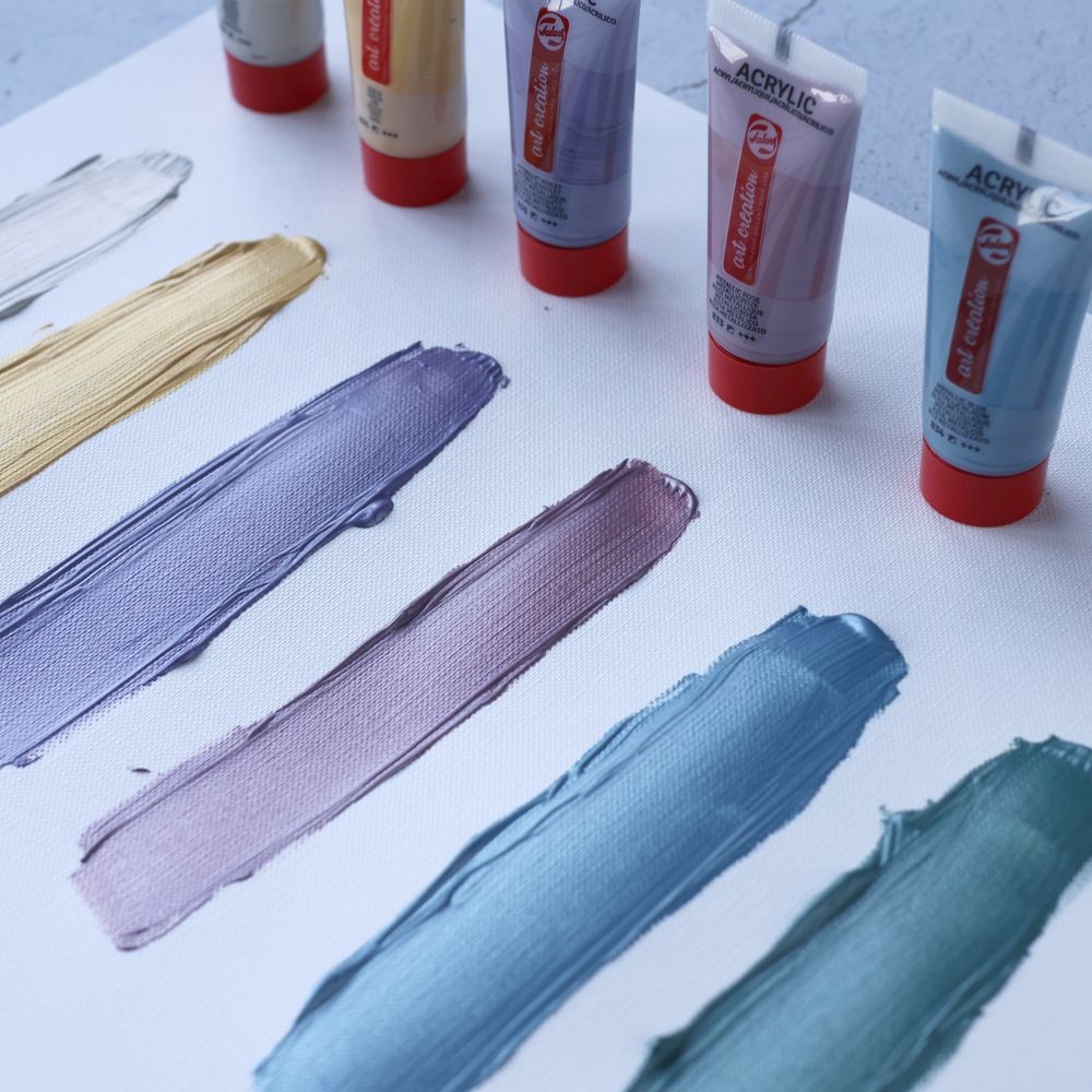 Talens Amsterdam Pearl σετ 6 ακρυλικών χρωμάτων, 20 ml/χρώμα - Image 3