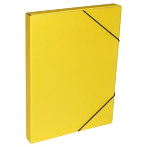 Next κουτί με λάστιχο classic κίτρινο Υ33.5x25x3εκ.