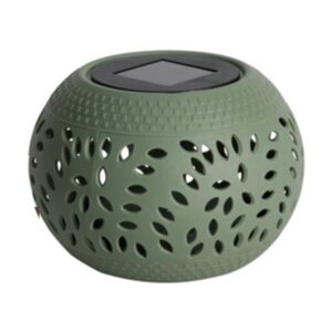 Ηλιακό φανάρι εξωτερικού χώρου PP πράσινο Y10,5x Ø15εκ.