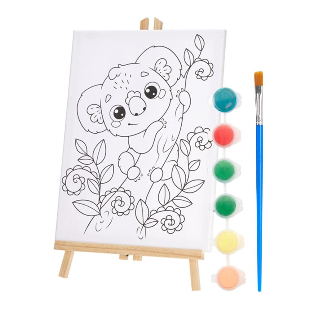 Καβαλέτο ξύλινο με τελάρο κοάλα 30×40εκ