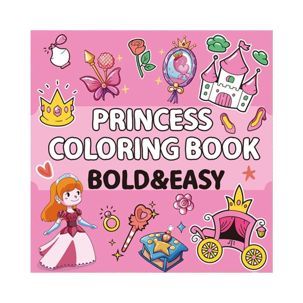 Colouring book Βιβλία χρωματισμού Πριγκίπισσα 21x21εκ., 44 φύλλα