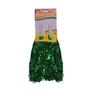 Πον πον πράσινο μεταλλιζέ