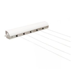 Απλώστρα τοίχου με συρόμενα σχοινιά Υ7x47x42εκ.