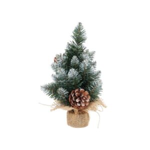 Χριστουγεννιάτικο δέντρο με λευκές άκρες 30εκ.