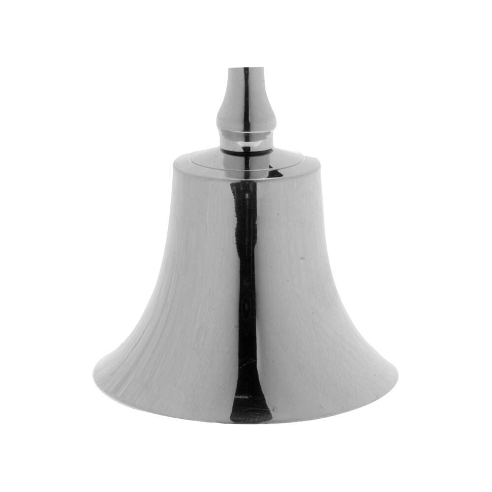 Μεταλλικό καμπανάκι αλουμινίου ασημί Υ11ר5,5 εκ.