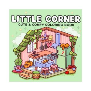 Colouring book Βιβλία χρωματισμού Γωνία 21x21εκ., 44 φύλλα