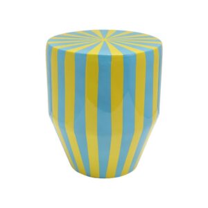 Τραπεζάκι μεταλλικό γυαλιστερό Nextdeco Y36xØ30εκ.