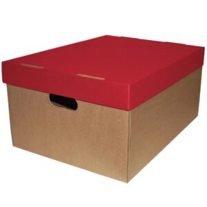 Next κουτί classic κόκκινο καπάκι Α3 Υ21x32x44εκ.