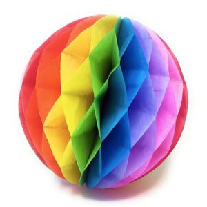 Χάρτινη μπάλα πολύχρωμη 30εκ.
