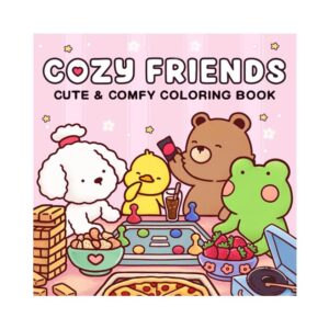 Colouring book Βιβλία χρωματισμού Φίλοι 21x21εκ., 44 φύλλα