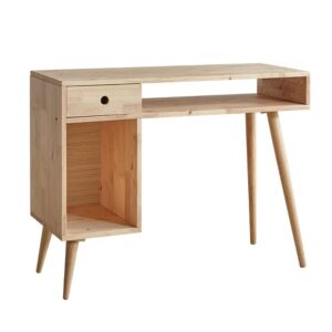 Γραφείο Nextdeco Natural μασίφ ξύλο Υ77x100x40εκ.