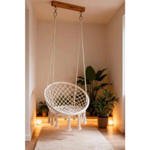 Αιώρα κρεμαστή στρογγυλή Nextdeco Υ80xØ60εκ.