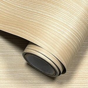 Αυτοκόλλητο διακοσμητικό ρολό με όψη ανοιχτό ξύλο 60x300εκ.