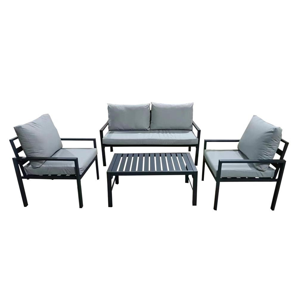 Nextdeco σετ σαλόνι εξωτερικού χώρου μεταλλικό 4τμχ.