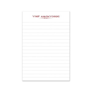 Μπλοκ κολλητό Υπέρ Αναπαύσεως 50 φύλλα 8x12εκ.