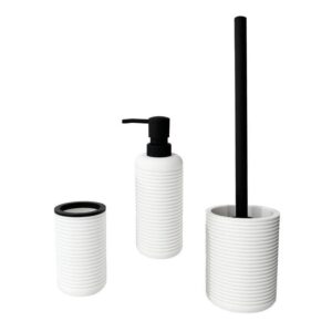 Σετ αξεσουάρ μπάνιου Sevilla πλαστικό 3 τεμαχίων