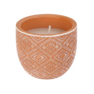 Αρωματικό κερί σιτρονέλα σε γλαστράκι terra diamond Υ7xØ6εκ.