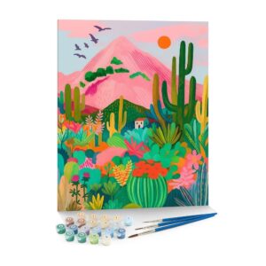 Ζωγραφική με αριθμούς σε καμβά βουνό 40x50εκ.