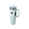 Θερμός ποτήρι 1200ml μέντα ανοξείδωτο με καλαμάκι