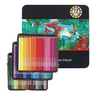 Χρωματιστές Ξυλομπογιές σετ 72 τεμ.